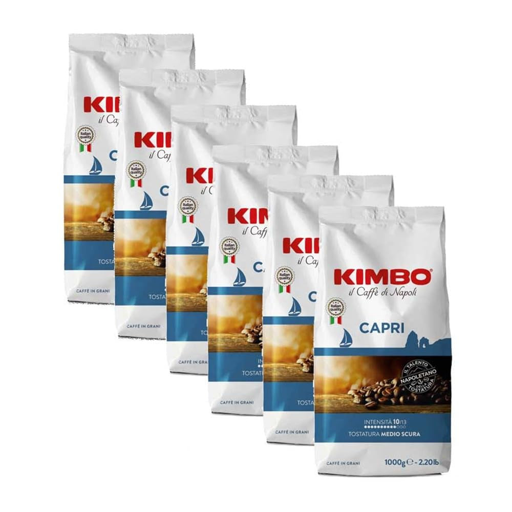 Capri kaffebönor 1 kg x 6