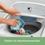 Fisher-Price Giant Ear Elephant - Bedårande mjuk plyschleksak med extra stora öron, gjord av 90 % återvunnen plast och FSC-certifierad förpackning, för bebisar från 3 månader och uppåt, HKD63 Bebe Toys Naty Shop