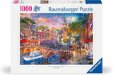 Ravensburger Puzzle 12000884 Sunset Amsterdam - 1000 bitars pussel för vuxna i åldern 14+ Puzzle Naty Shop
