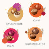 Merci Lovelies Creamy – 185 gram – Pralinmix med Naty Shop-fyllda chokladspecialiteter