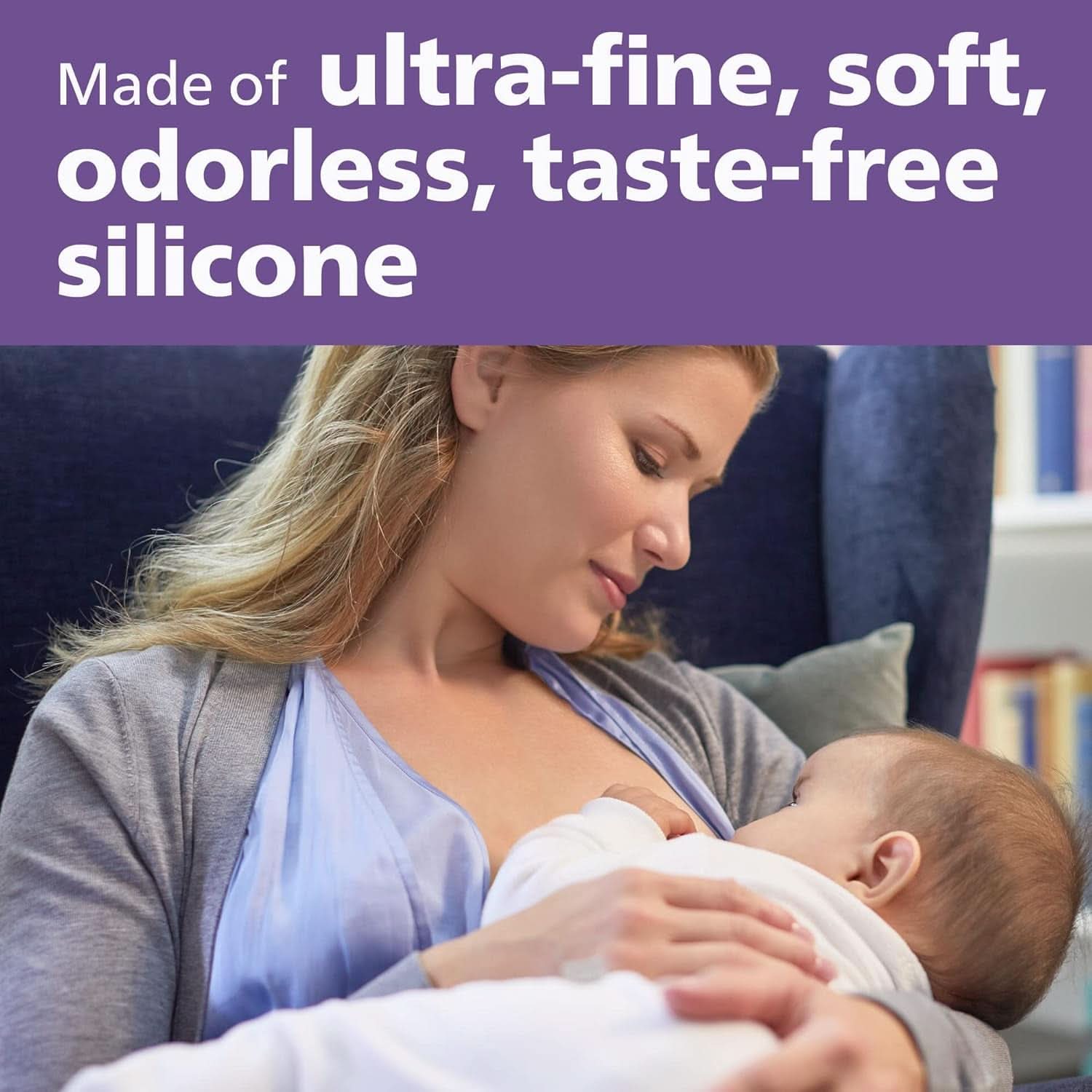 Philips Avent SCF153/03 Nippelskydd, Med förvaringslåda, Medium, 2 delar Tillbehör Mat och amning Bebe Naty Shop