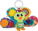 Lamaze babyleksak "Freddie the Firefly" Clip & Go, högkvalitativ leksak för småbarn, grepphänge för att stärka relationen mellan föräldrar och barn, från 0 månader, flera färger babyleksaker Naty Shop Jaques The Peacock