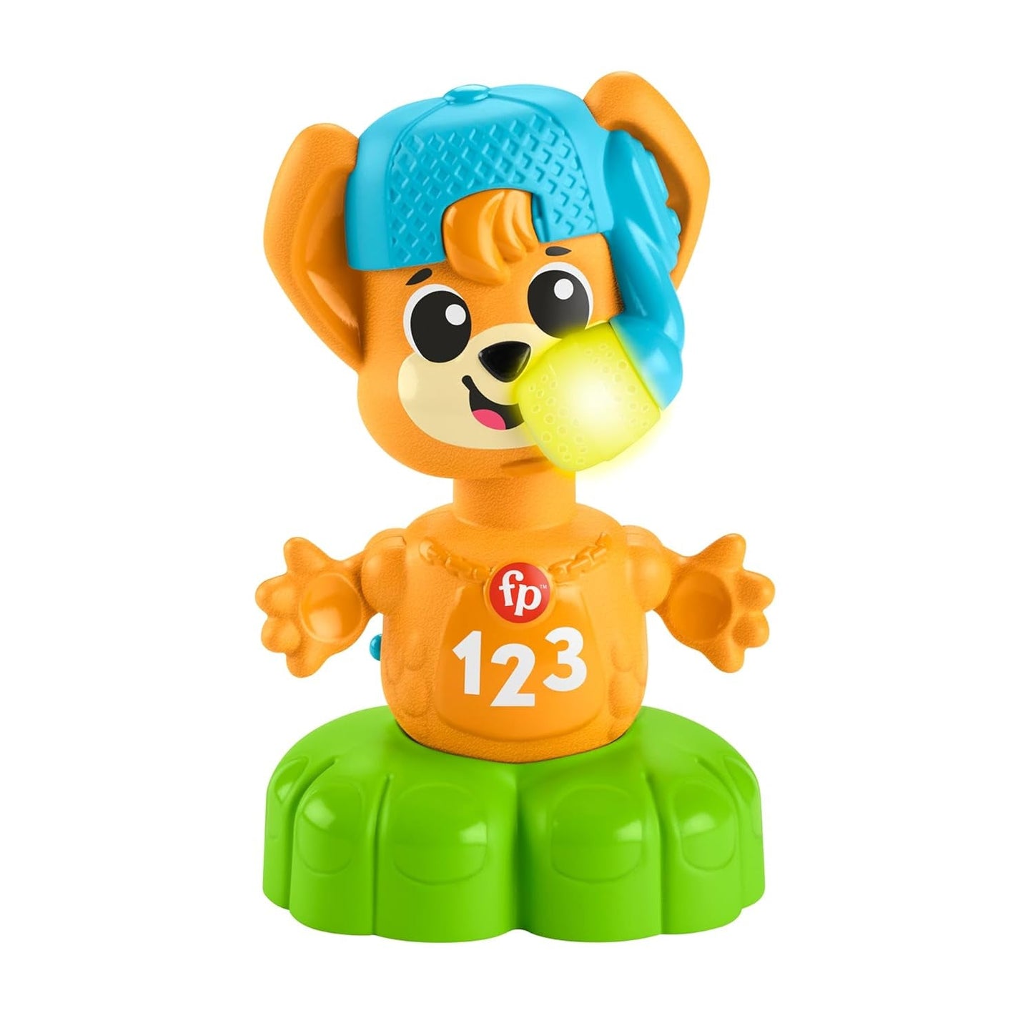 Fisher Price Animal Band Rino the Fox Learn Opposites, Interactive Fox to Learn Through Movement, Colorful Lights, Songs and Sounds, Baby Toy, 9+ Months, HYL02 Baby Toys Naty Shop Standardtitel
