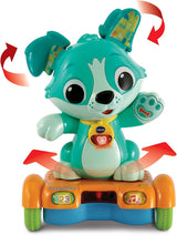 Vtech Baby Catch Me Puppy - Motoriserad hoverboardvalp uppmuntrar rörelse - Med rörliga öron, sånger, ljud och inlärningsinnehåll - För barn i åldern 12-36 månader Bebe Toys Naty Shop