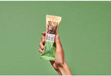 MaxiNutrition Krämig vegansk proteinbar med choklad, jordnötter och kola 12x45g - vegansk proteinbar, 18% protein, 8,3g per bar, låg sockerhalt (0,9g), inget tillsatt socker, inga konstgjorda smakämnen