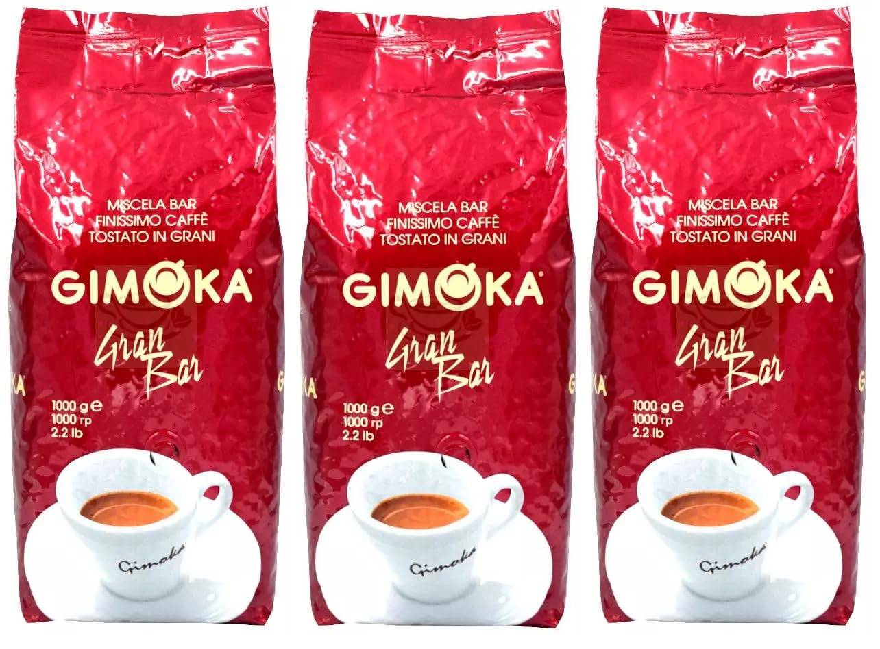 Hel böna kaffe Gimoka Gran Bar 4x 1000g - Typiskt italienskt!