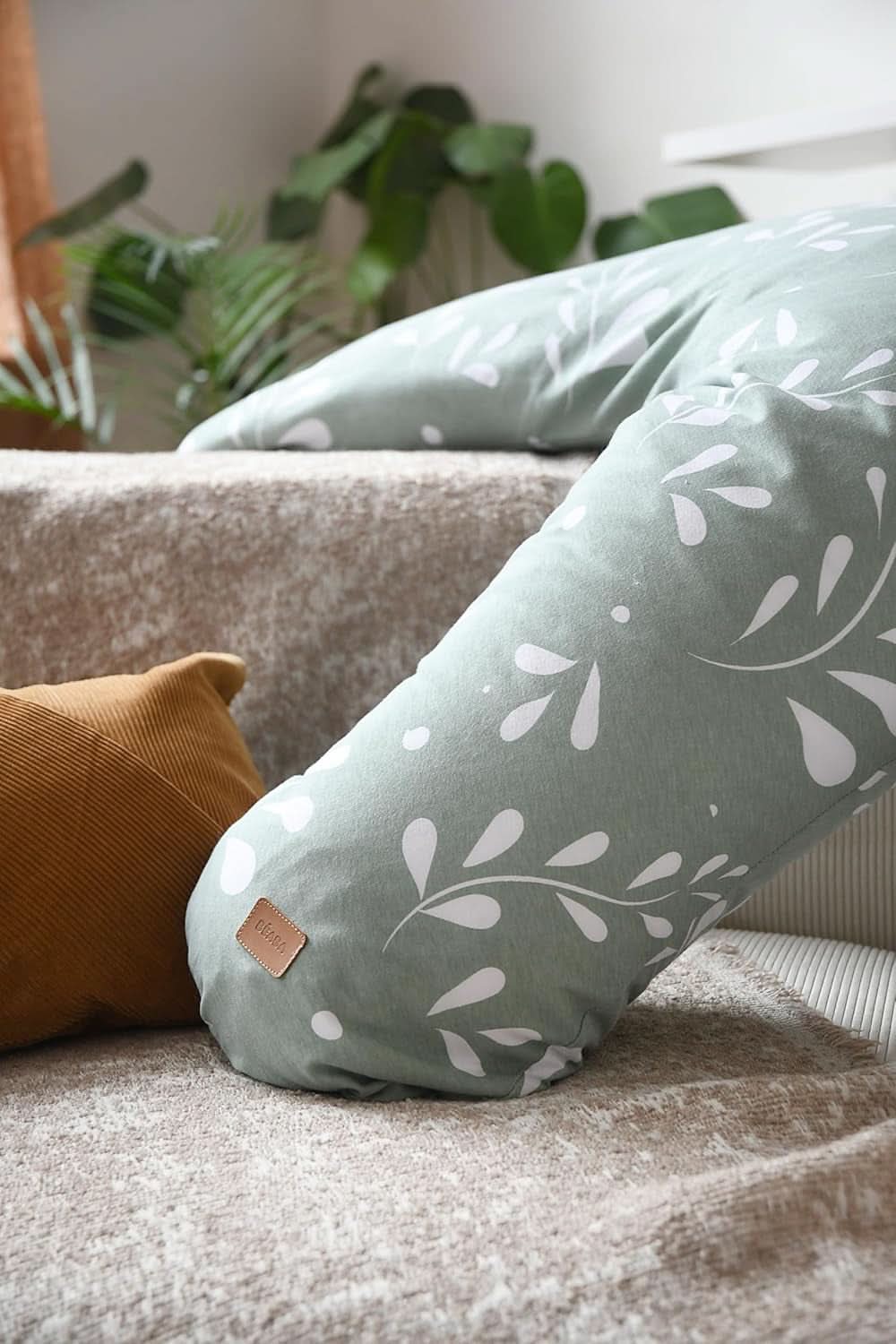 BÉABA, Big Flopsy, multifunktionell amningskudde, sova, amning, optimalt stöd, avslappning, komfort Tillbehör Mat och amning Bebe Naty Shop