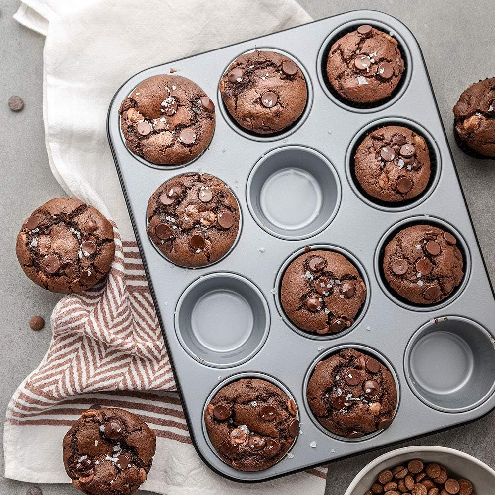 0062750 bakform för 12 muffins Bakformar och plåtar Naty Shop