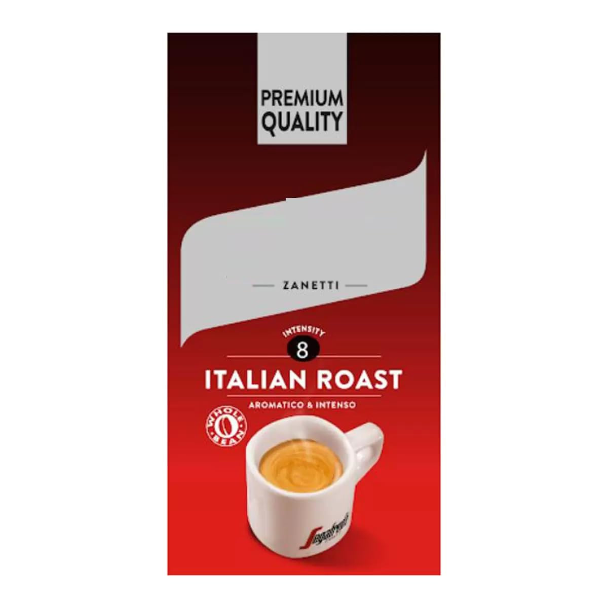 Segafredo Zanetti Italienska rostade kaffebönor, 1 kg