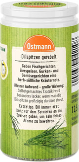 Ostmann - dill, hackad, 12,5 gram Condimente Naty Shop
