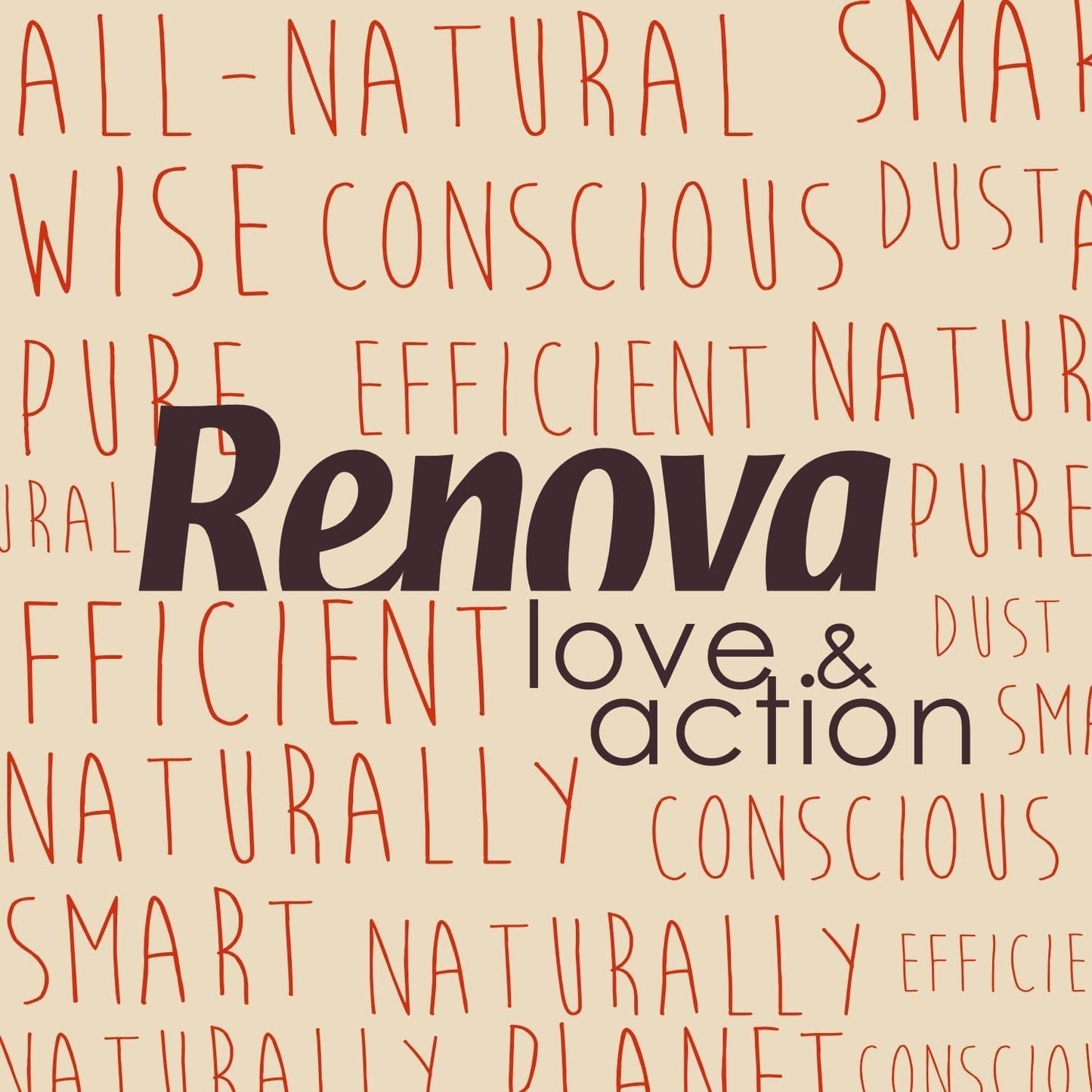 Toalettpapper Renova Eco Love & Action, 4 st