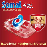 Somat Excellence plus 4In1 Caps (50 Caps), Naty Shop diskmaskinstabletter