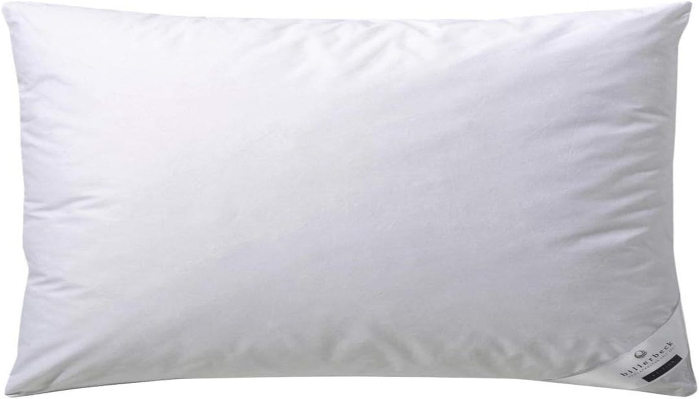 Billerbeck dunkudde Martina - Kudde i 80 X 80 Cm - Kudde med stadigt stöd - Gåsdun 15% och fjädrar 85% Naty Shop standardkuddar 40 X 80 Cm