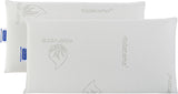 Todocama - Memory kudde, aloe vera, 2 delar, 70 cm, vit Naty Shop standard kuddar Förpackning med 2 enheter - 70 Cm
