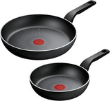 Tefal Återvunnet på, panna 100 % återvunnet aluminium, non-stick beläggning, induktion Grytor och kastruller Naty Shop Set med kastruller 24/28 Cm