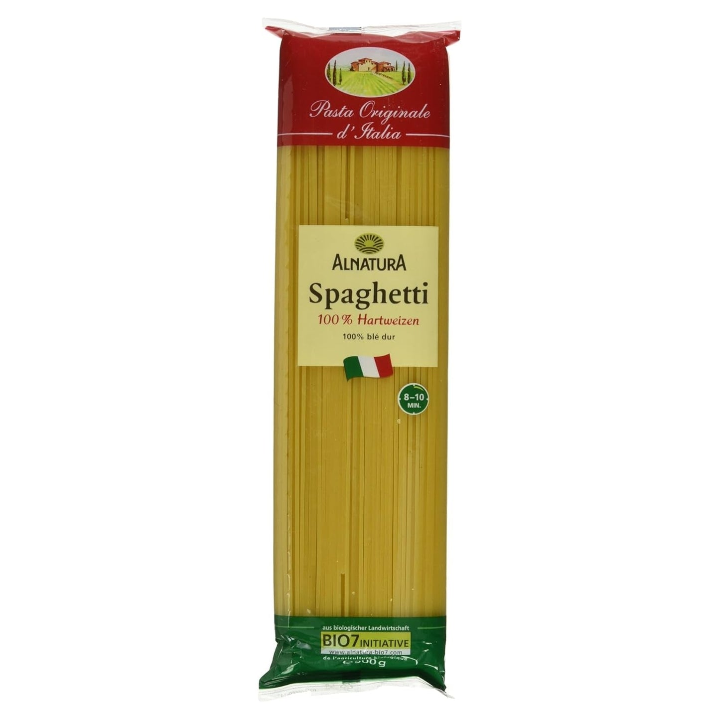 Ekologisk durumvetesgrynspaghetti, 500g