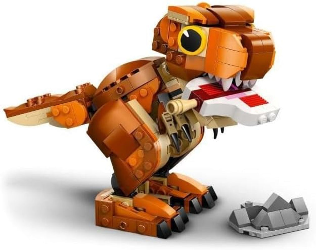 LEGO Jurassic World Little Eatie: T.Rex Byggleksak för pojkar och flickor 7 år gammal dinosauriebyggsats Presentmodell för barn med rörlig mun, huvud och svans 76967 Byggset Besuche den LEGO-Store