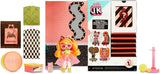 LOL Överraskning! 570776E7CAZ JK Mini Fashion Doll - 15 överraskningar, kläder och accessoarer - Samlarföremål - Neon QT