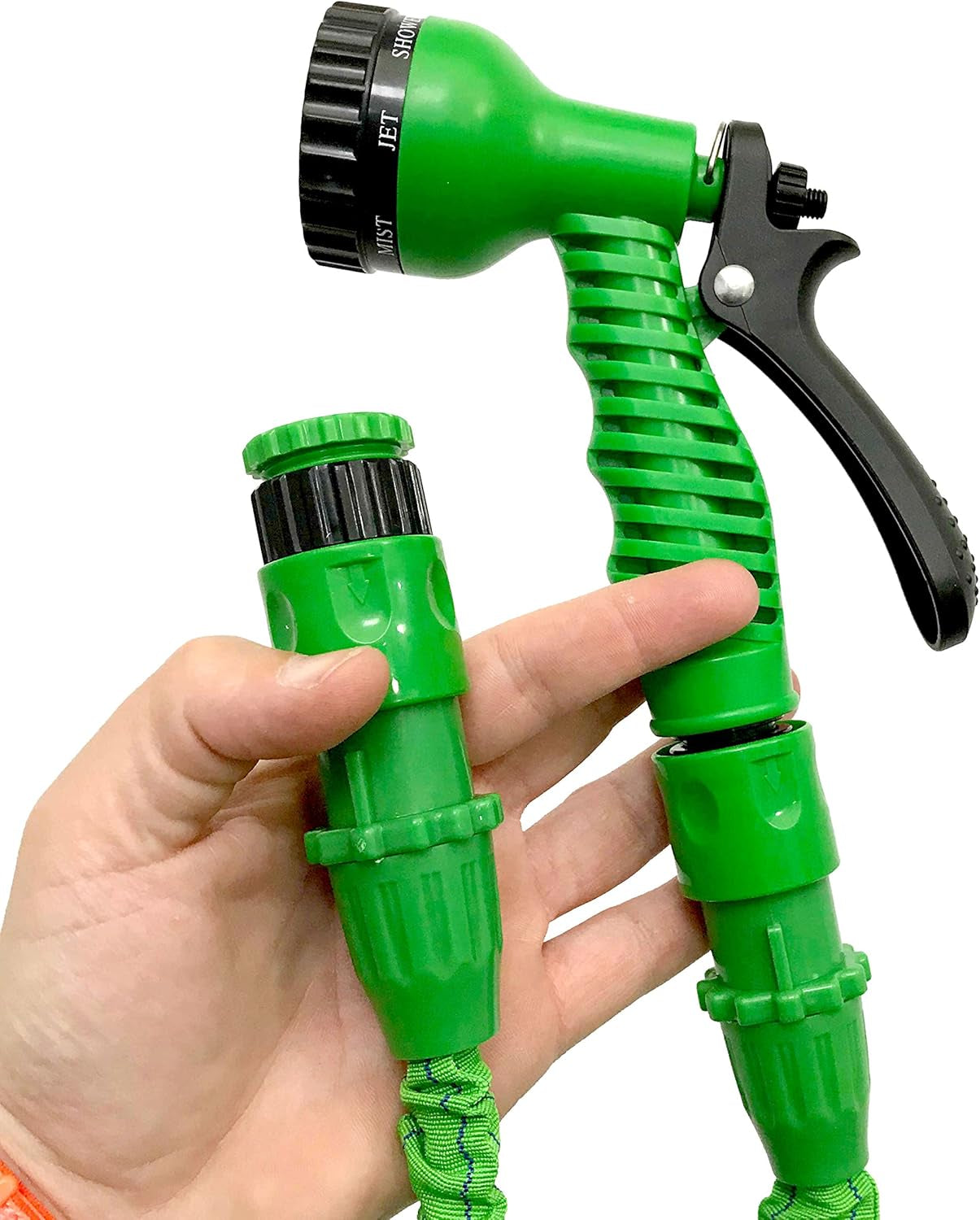 C2607A Hose Basic – Förlängbar slang med vattentryck, grön, 7,5 meter