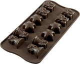Silikomart 191827, Chokladpraliner, Änglar, Andra köksmodeller Naty Shop Christmas