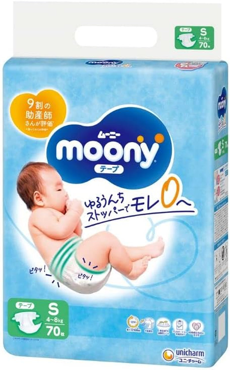 Blöjor S 4-8 kg 70 st