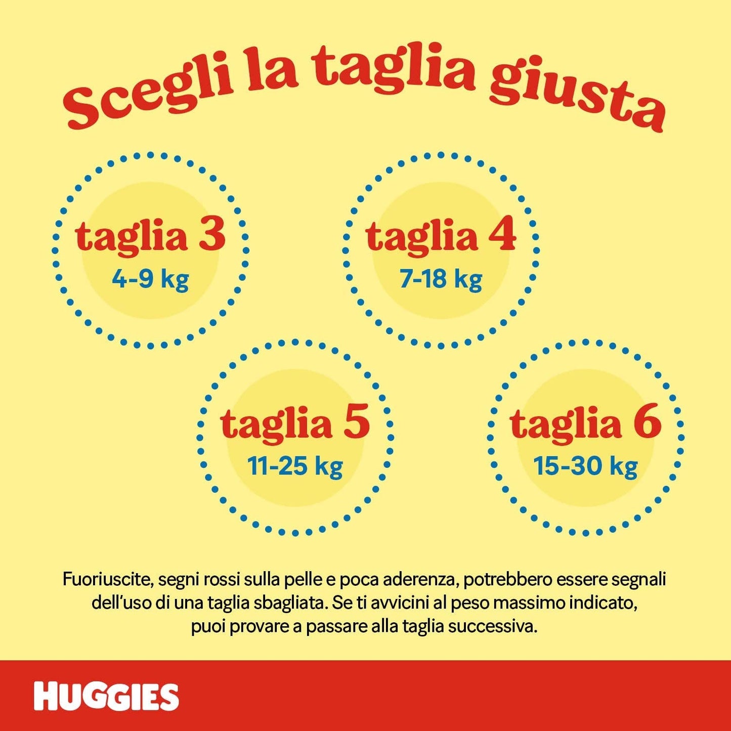Huggies Unistar blöjor, storlek 4 (7-14 kg), förpackning med 128 blöjor (basic)