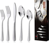 Kitchenboss bestickset för 6 personer: Bestickset 20 eller 30 stycken Kitchen Naty Shop Silver 30 stycken