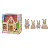 L5567 NYTT Starthus, Flerfärgad L5706 Milk Bunny Family - Dockhusfigurer