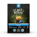 Café Royal Dark Chocolate Flavored 100 Kapseln für Nespresso Kaffee Maschine - 4/10 Intensität - UTZ-zertifiziert, aus Aluminium & Lungo 36 Kapseln für Nespresso Kaffee Maschine - 4/10 Intensität