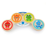 Baby Einstein Magic Touch musikalisk leksak med trätrumma för 6 månader och uppåt & Hape Penguin Musical Wobbler, färgglad vinklar melodi, Roly-Poly Toy för 6 månader och uppåt Bebe Toys Naty Shop