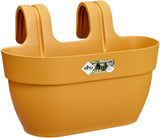elho Vibia Campana Easy Hanger M 36 - Kruka för balkong och ute - Ø 36,0 x H 26,5 cm - Svart/Antracit