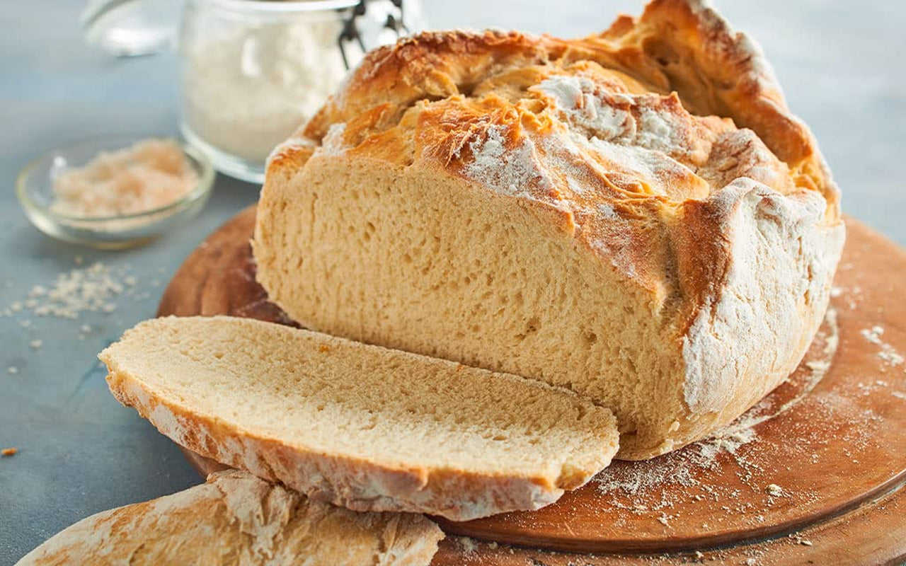 RUF Lievito Madre Sauerteig, Milder Weizen-Sauerteig, Mutterteig, Kurze Teigruhe Durch Enthaltene Trockenhefe, Lievito Madre Getrocknet Für Brot, Baguette, Focaccia, 3X35G Blandning för bakning och matlagning Naty Shop