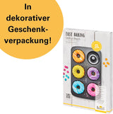 Birkmann, Easy Baking, Donutblech, Backform Für 6 Donuts, Mit Hochwertiger Antihaftbeschichtung, Ø 9 Cm, Mit Rezept, 881631 Formar och brickor för bakning Naty Shop