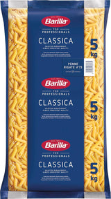 Penne Rigate Barilla durumvete pasta n. 73 – Förpackning om 1 (1x5 kg)