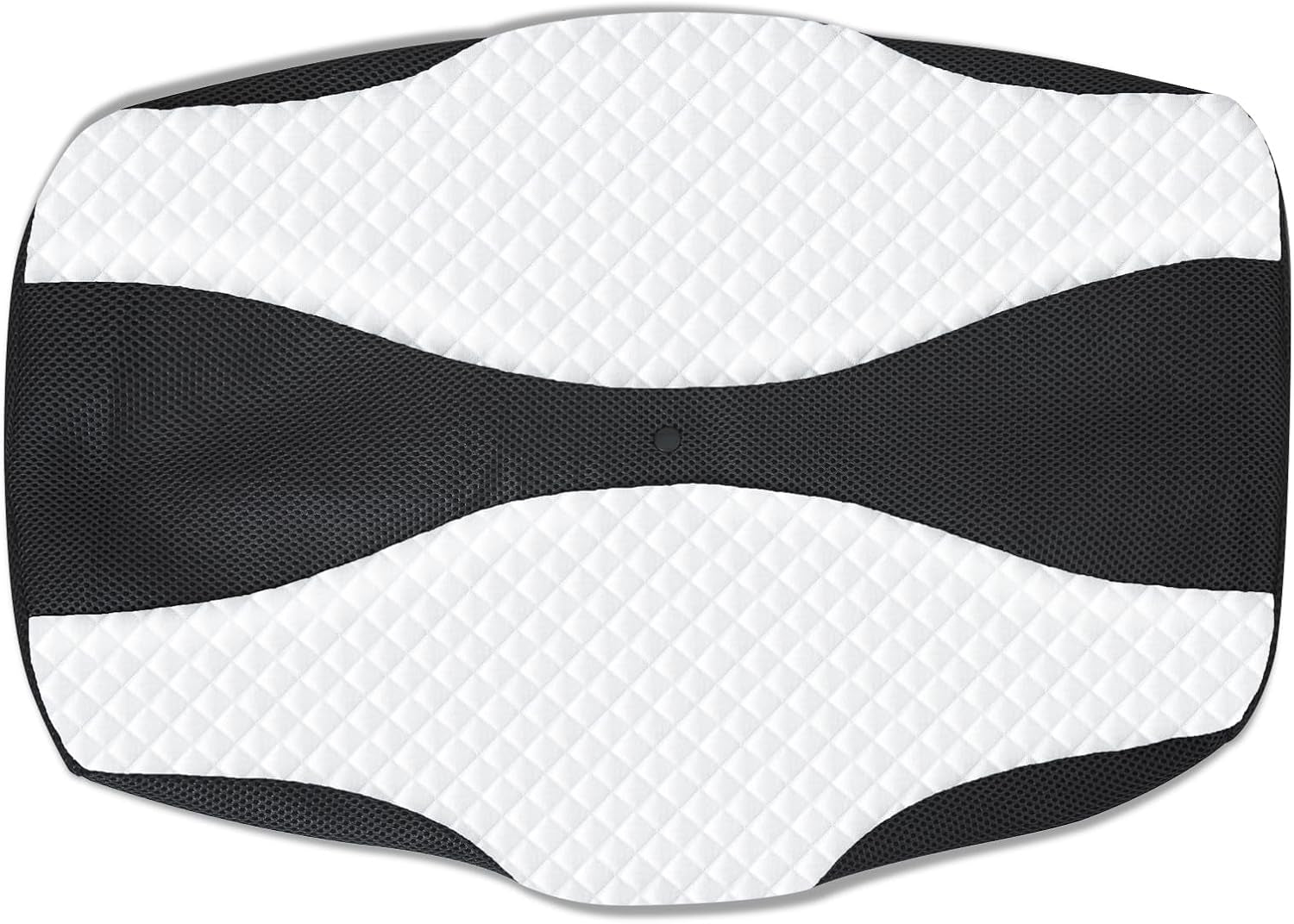 SAHEYER Ortopedisk kudde Nackstöd Kudde Huvudkudde Ergonomisk nackkudde Side Sleeper Kudde 60 X 40 X 13/11cm Memory Foam Kudde för Side Sleeper Rygg Mage Ortopediska livmoderhalskuddar Naty Shop Svart kuddfodral