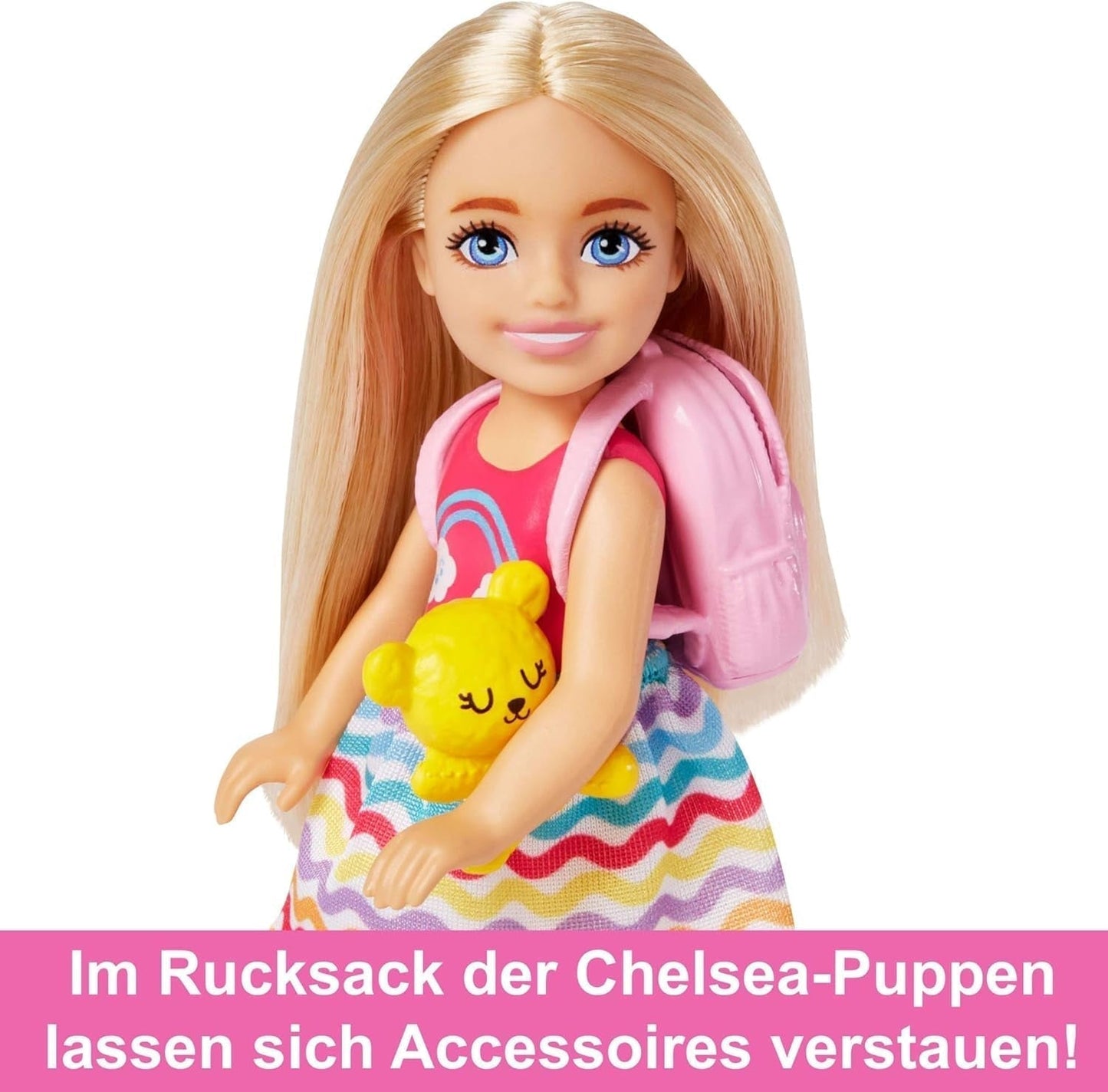 Barbie Toy Chelsea Doll & Accessories Dog Travel Set 6 delar inklusive hundställ HJY17 Naty Shop Dolls