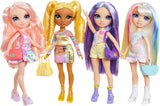 Rainbow High My Fashion Style Doll - Lila - 28cm Lila modedocka med snygg outfit och snygg väska, för lek, posering, insamling, för barn 4-12 år