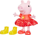 Peppa Pig Peppa'S Mud Puddle Party Doll - tysk version, rosa eller rosa Naty Shop Dolls Mud Puddle Party