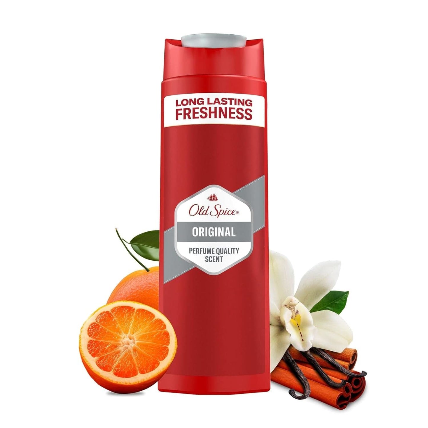 Old Spice Original 3-i-1 duschgel och schampo för män, 400 ml dusch och bad Naty Shop