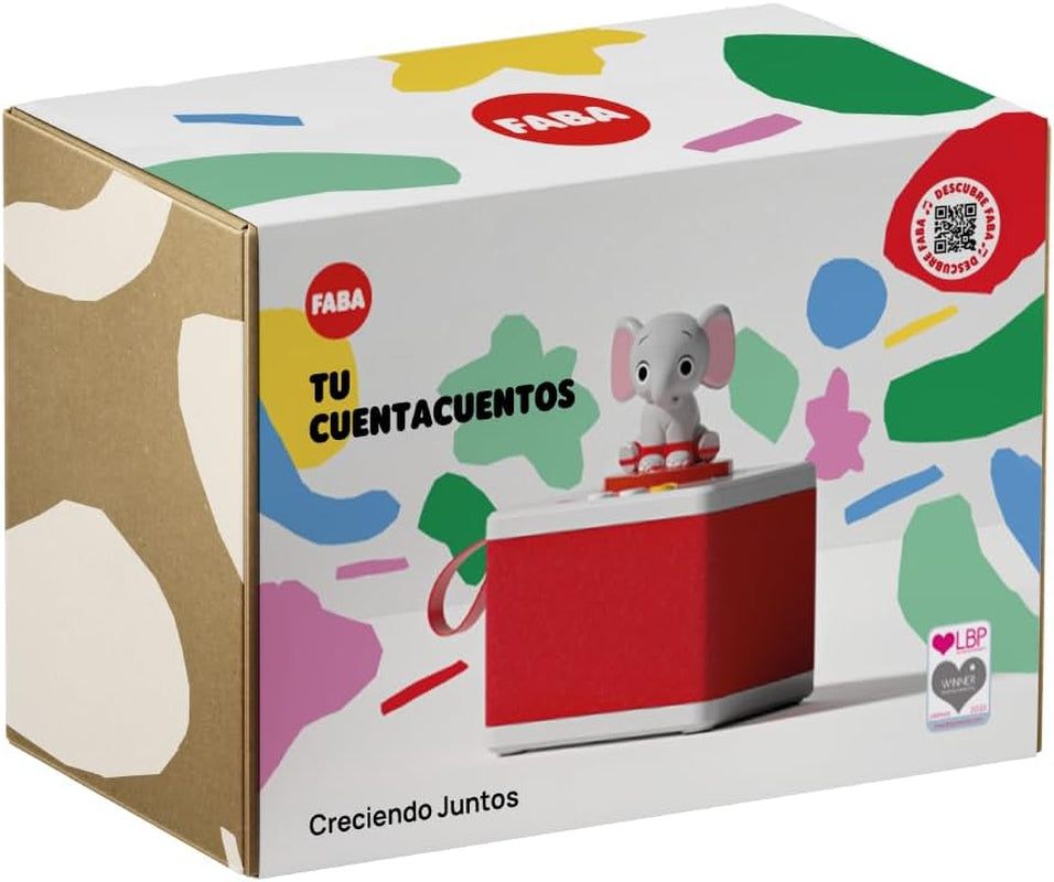 - Berättelser för flickor och pojkar, talare med elefantkaraktären, pedagogiskt spel, innehåll på spanska, lämplig från 0 års ålder Bebe Toys Naty Shop