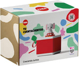 - Berättelser för flickor och pojkar, talare med elefantkaraktären, pedagogiskt spel, innehåll på spanska, lämplig från 0 års ålder Bebe Toys Naty Shop