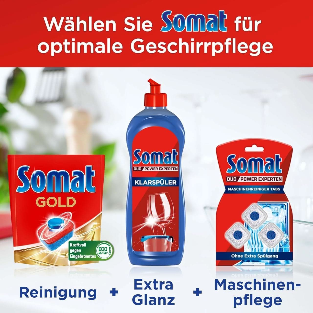 Somat Gold diskmaskinsflikar (105 flikar) Naty Shop Köksdiskmedel