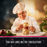 Lindt Choklad | HEJ Mini Tomte | 50g | 5 Mini Moși Moși (10g vardera) från fin mjölkchoklad | Julchokladfigurer för stora och små