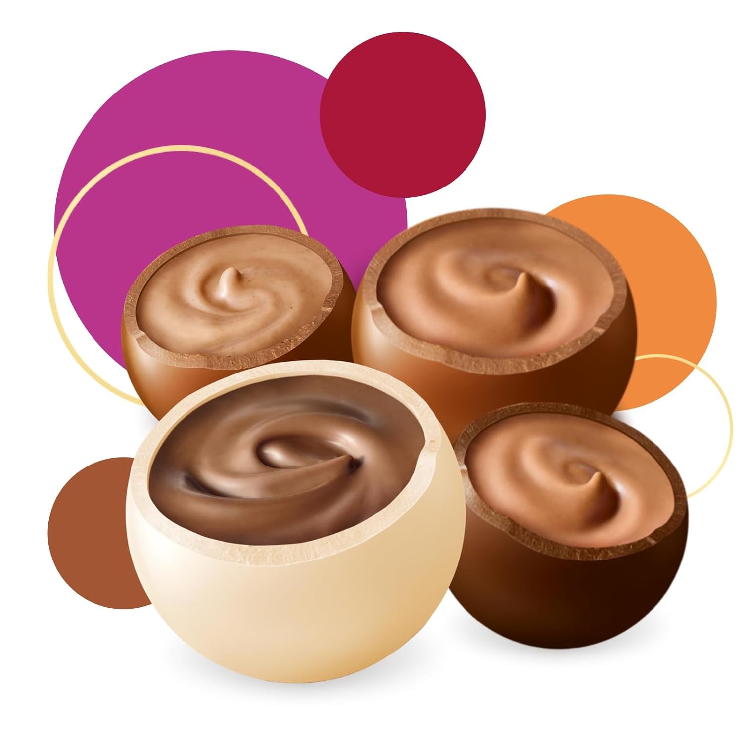 Merci Lovelies Creamy – 185 gram – Pralinmix med Naty Shop-fyllda chokladspecialiteter