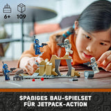 LEGO Star Wars: Mandalorian Ambush on Mandalore Battle Pack, äventyrsbyggande leksak för barn, Collectible Action Set, presentidé för pojkar och flickor 75373 Byggset Besuche den LEGO-Store