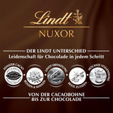 Lindt Choklad | Mix för påse NUXOR | 103g | Gianduja krämiga chokladkuber i tre sortiment med rostade hela hasselnötter | Choklad present