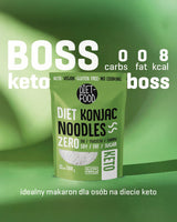 Diet Shirataki Nudlar | Lågkolhydrat konjacnudlar | 200 gram veganska lågkalorifettfria sojafria glutenfria vattenlösliga dietnudlar
