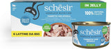 Blåfenad tonfisk i gelé, komplett våt kattmat, konserverad, med tillsatta vitaminer, 100 % naturlig, 6 x 85 g