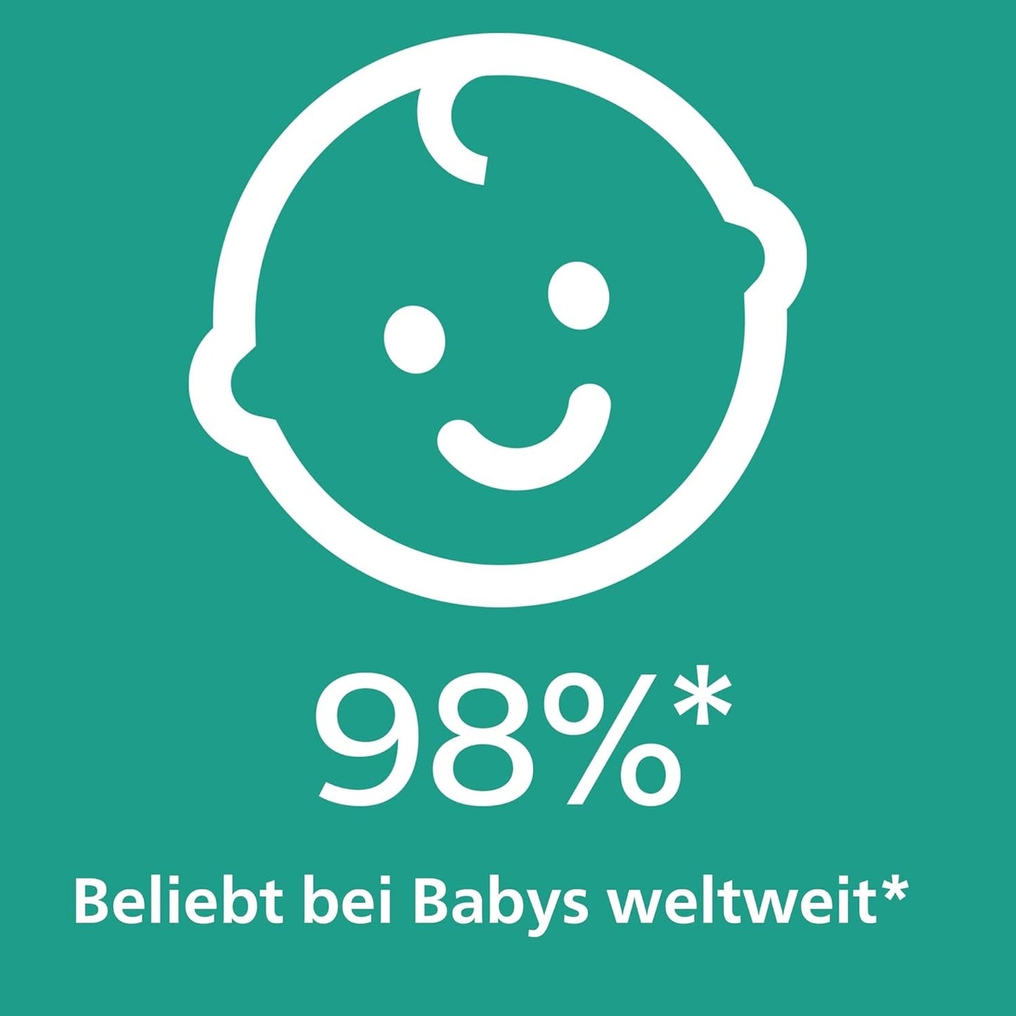 Philips AVENT Set med 4 Ultra Air lätta och andningsbara nappar: 2 nappar som lyser i mörkret och 2 dagnappar, 18 månader+ (modell SCF349/43)