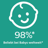 Philips AVENT Set med 4 Ultra Air lätta och andningsbara nappar: 2 nappar som lyser i mörkret och 2 dagnappar, 18 månader+ (modell SCF349/43)